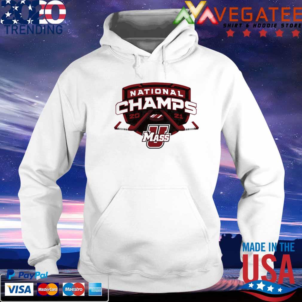 UMass Minutemen 2021 National Champions NCAA Men’s Ice Hockey shirt ...