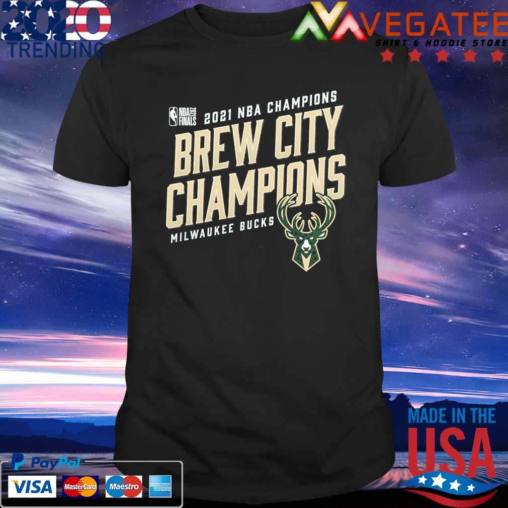 Milwaukee Bucks Fanatics Branded 2021 NBA Finals Champions Hometown  Collection Brew City T-Shirt, hoodie, sweater, long sleeve and tank top