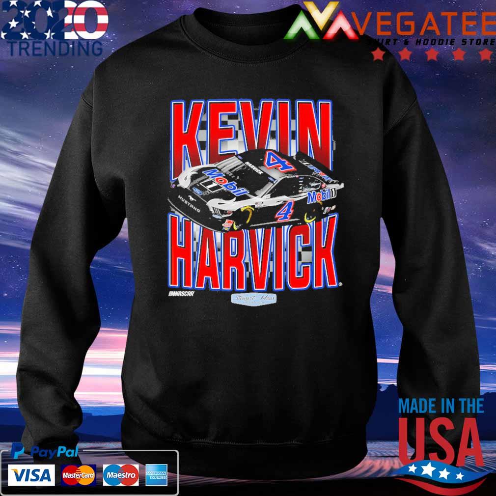 Official Youth Kevin Harvick Stewart-Haas Racing Team Collection Mobil 1 Blister T-Shirt, hoodie, sweater, long sleeve and tank top