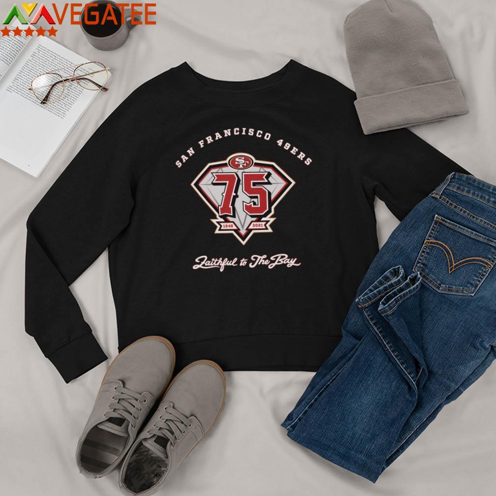 San Francisco 49ers 75Th Anniversary Shirt, hoodie, sweater, long sleeve  and tank top
