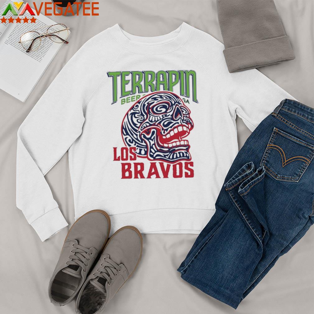 Skull Terrapin Los Bravos Shirt, hoodie, sweater, long sleeve and