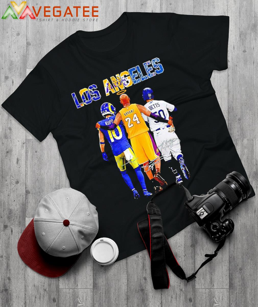Kupp and Bryants and Betts Los Angeles Rams Los Angeles Lakers Los Angeles Dodgers  Shirt, hoodie, sweater, long sleeve and tank top