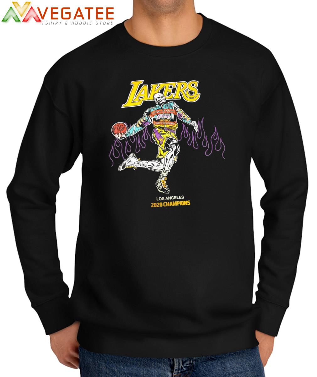 Warren Lotas Los Angeles Lakers Hoodie LeBron Championship 2020 Size Medium