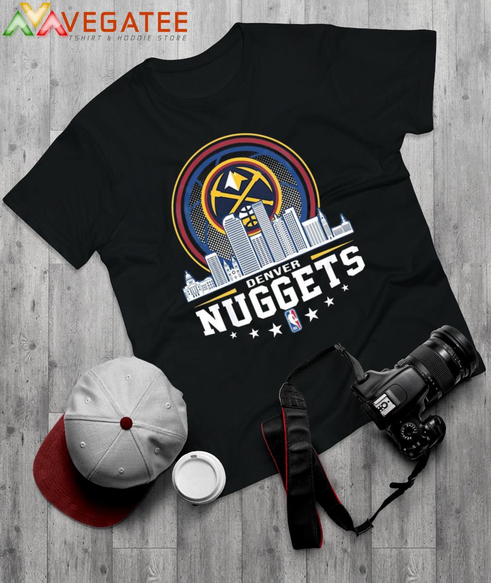 Official Denver Nuggets Nba All-Star City Skyline 2022 T-Shirt