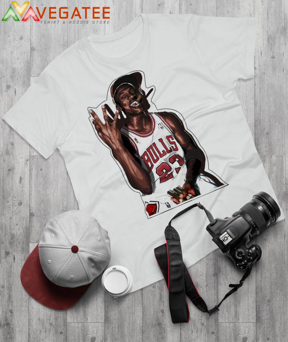 Jayson Tatum Pulled Up In Michael Jordan Bulls 3-Peat T-Shirt