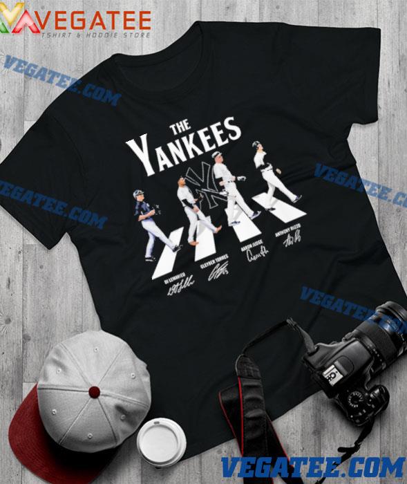 The New York Yankees Baseball Players Abbey Road Signatures shirt hoodie,  sweatshirt, longsleeve tee