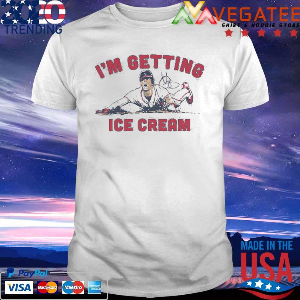 Vaughn Grissom I'm Getting Ice Cream Atlanta Braves Shirt, hoodie, sweater,  long sleeve and tank top