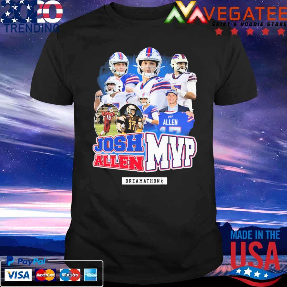 17 Josh Allen MVP Buffalo Bills Dreamathon shirt