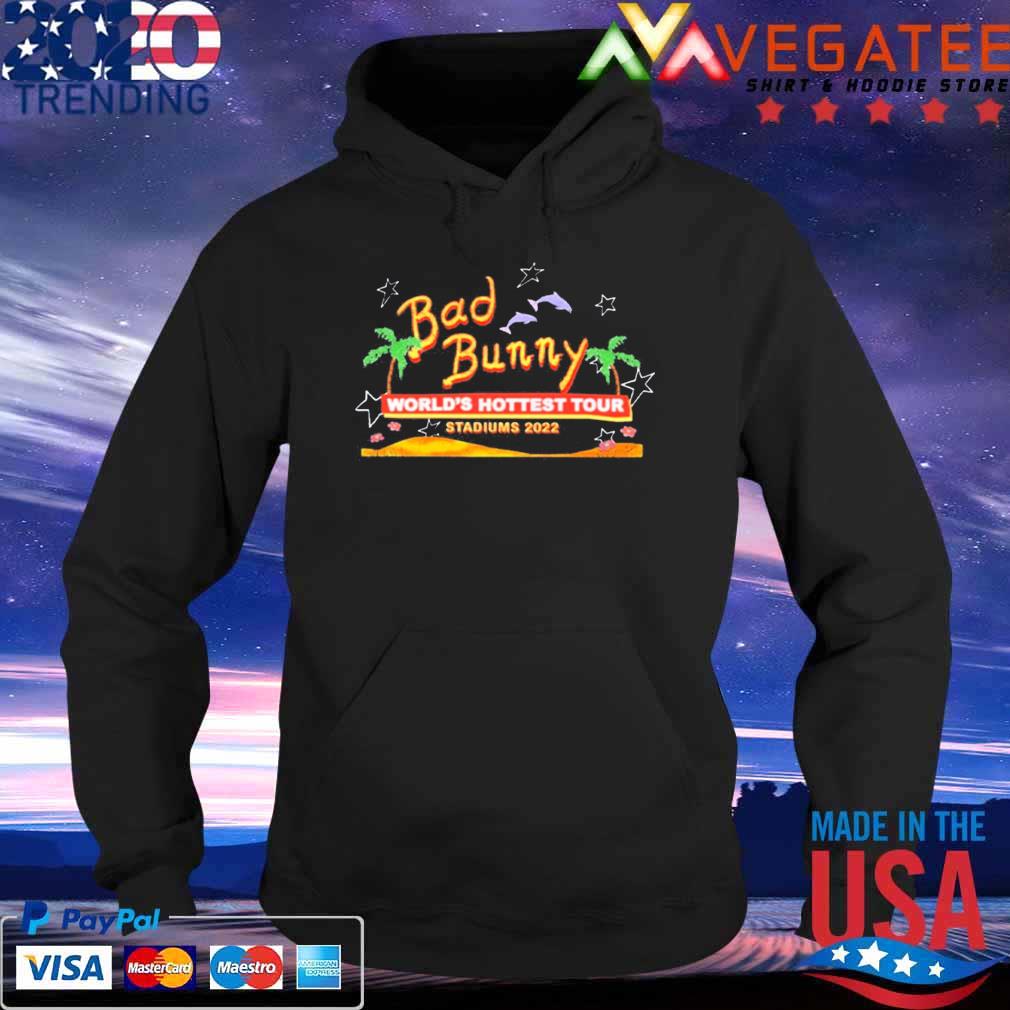 Bad Bunny Concert Bad Bunny Tour World's Hottest Tour Stadiums 2022 Shirt -  Best Seller Shirts Design In Usa