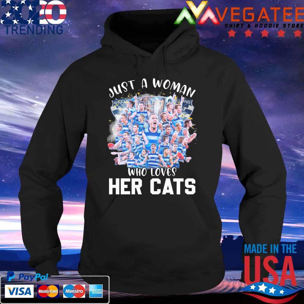 Just a Woman who loves Her Geelong Cats s Hoodie