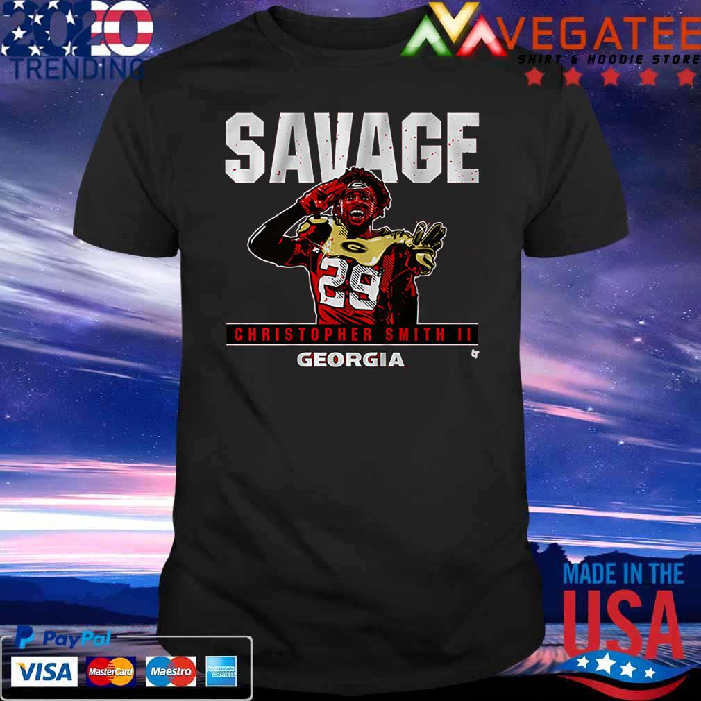 UGA Football Christopher Smith II Savage Shirt