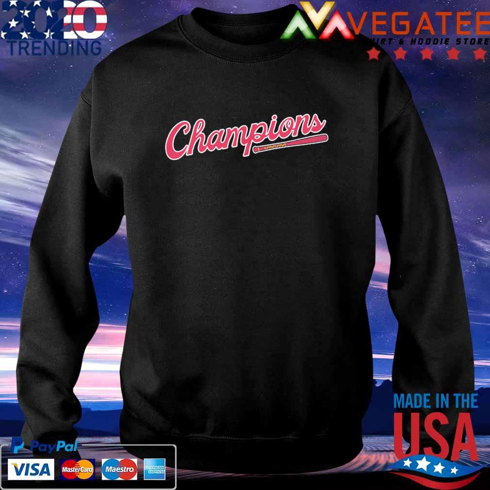 Champions Atlanta Braves Football s Sweatshirt