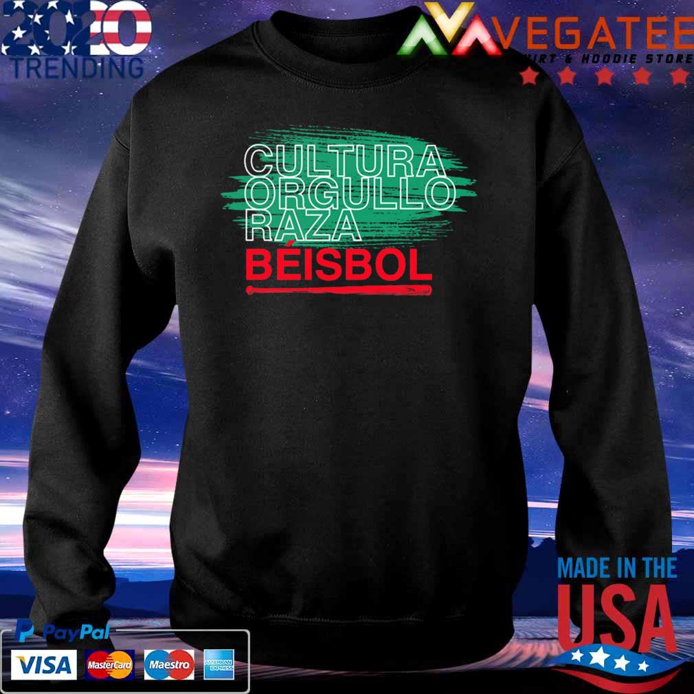 Cultura Orgullo Raza Beisbol s Sweatshirt