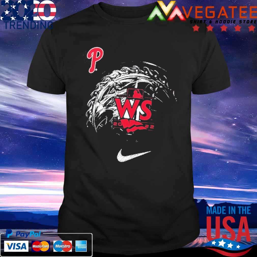 MLB Philadelphia Phillies Nike 2022 World Series Worldwide Event T-Shirt