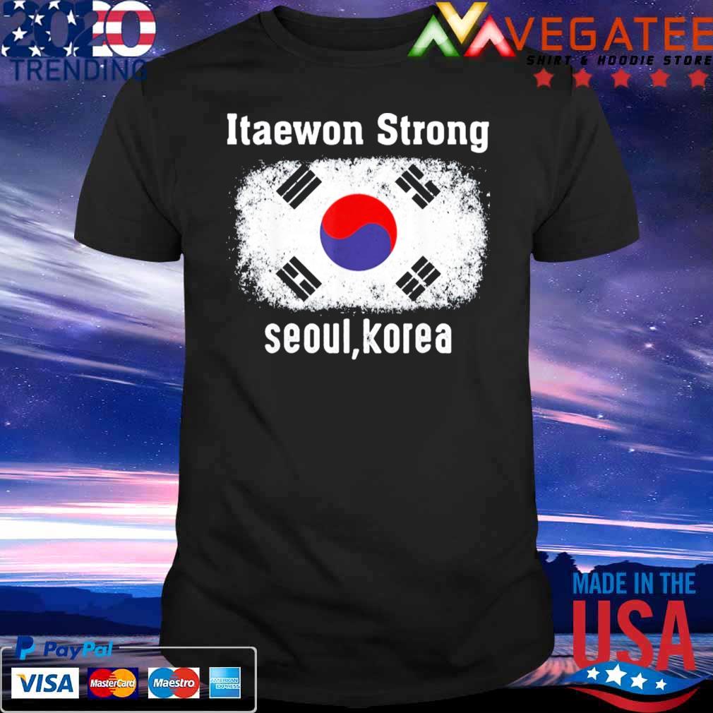 Pray For ITAEWON South Korea Flag 2022 shirt
