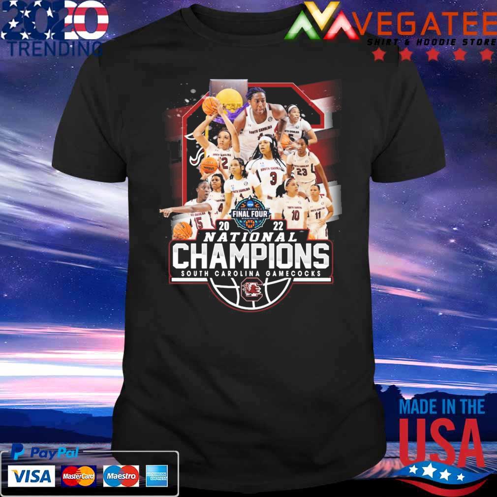 South Carolina Gamecocks Women's Basketball 2022 National Champions shirt