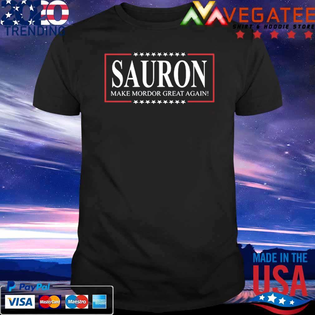 Trump Maga Lotr Sauron Make Mordor Great Again Shirt