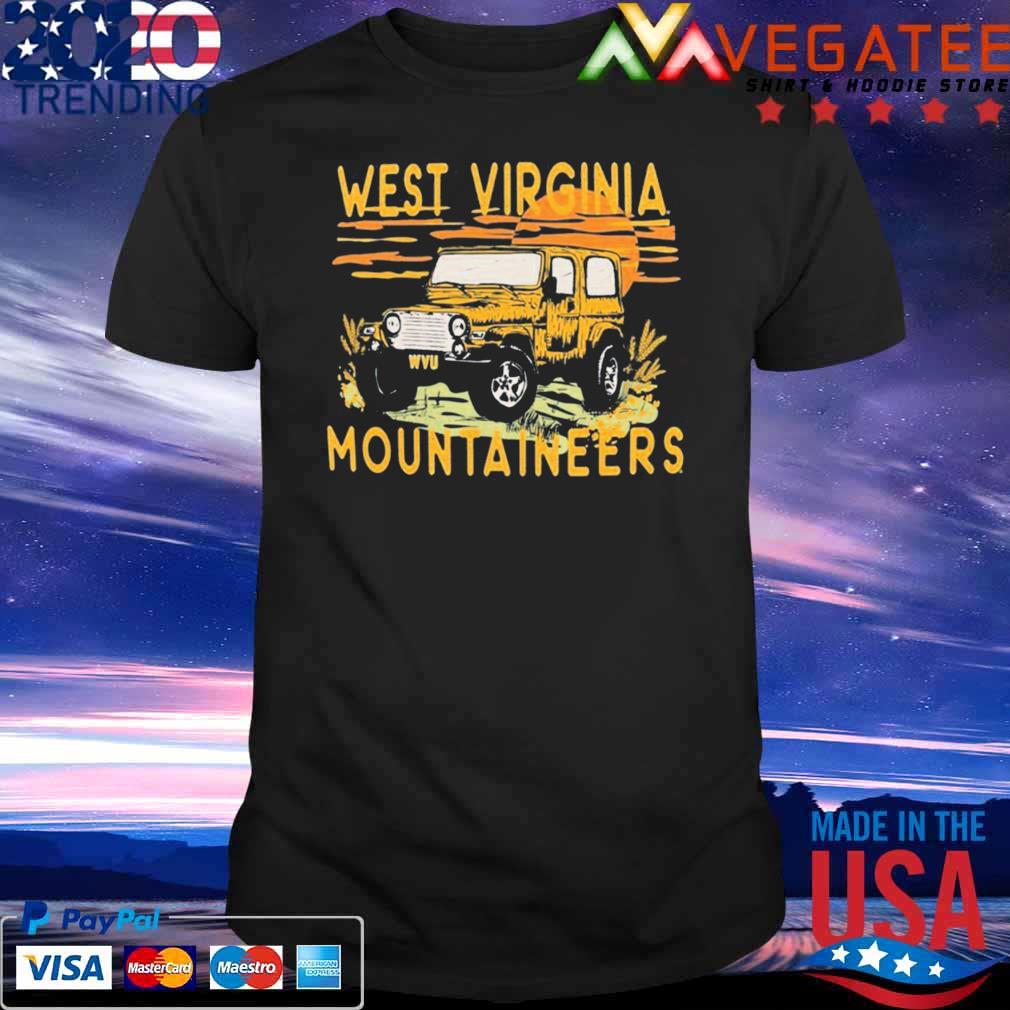 West Virginia Mountaineers off road field trip comfort shirt