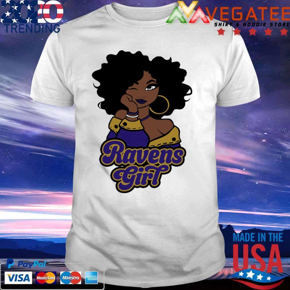Baltimore Ravens football Black Girl 2022 shirt
