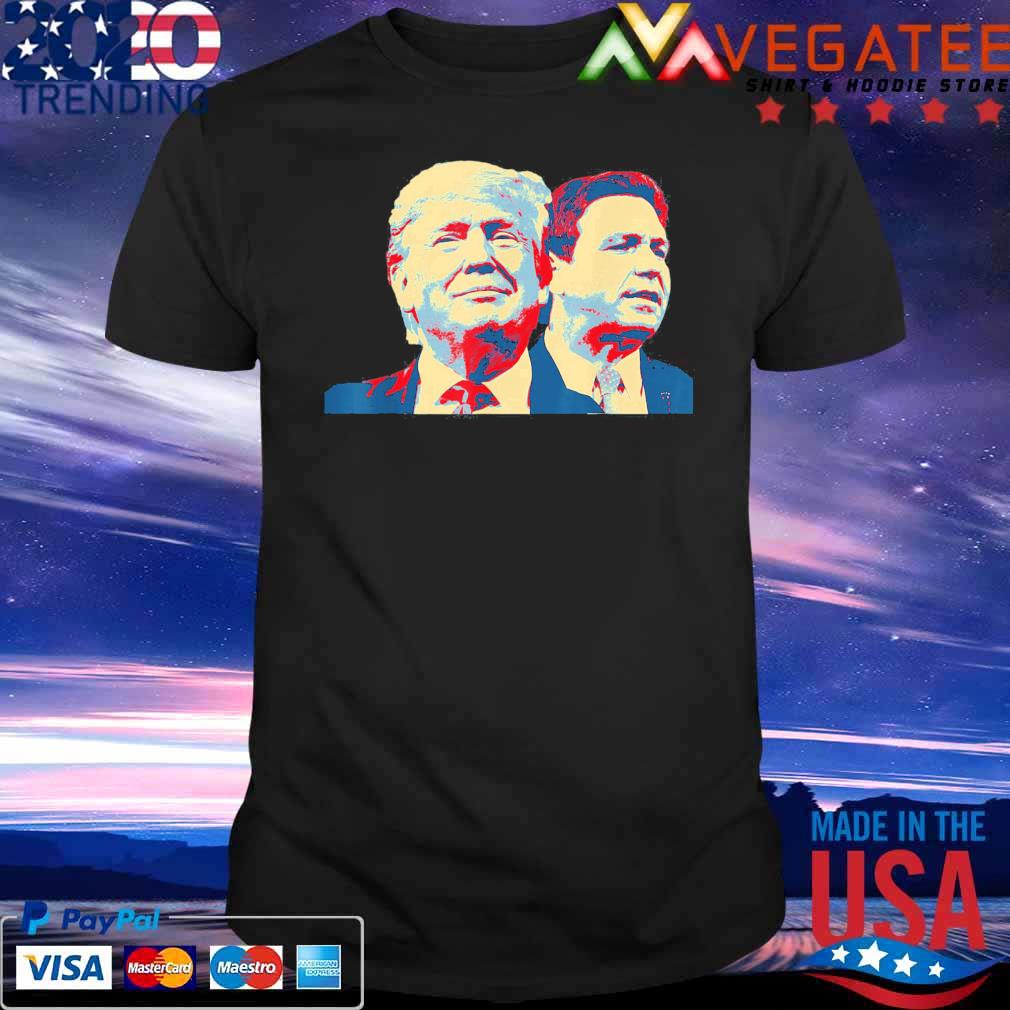 Don and Ron Trump DeSantis Graphic T-Shirt