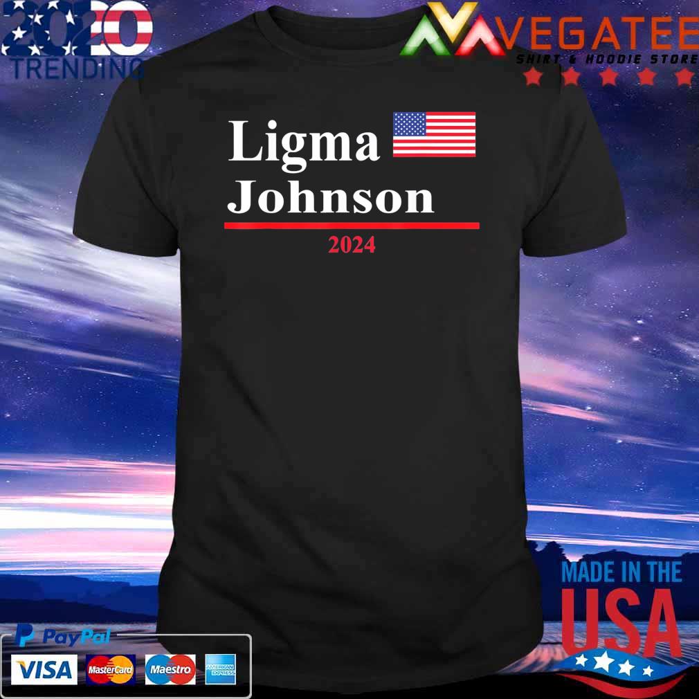 Ligma Johnson 2024 Parody American flag shirt