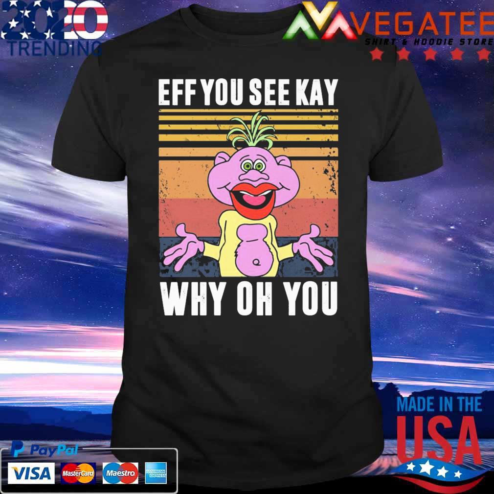 Peanut Jeff Dunham Eff You see kay why oh You vintage shirt