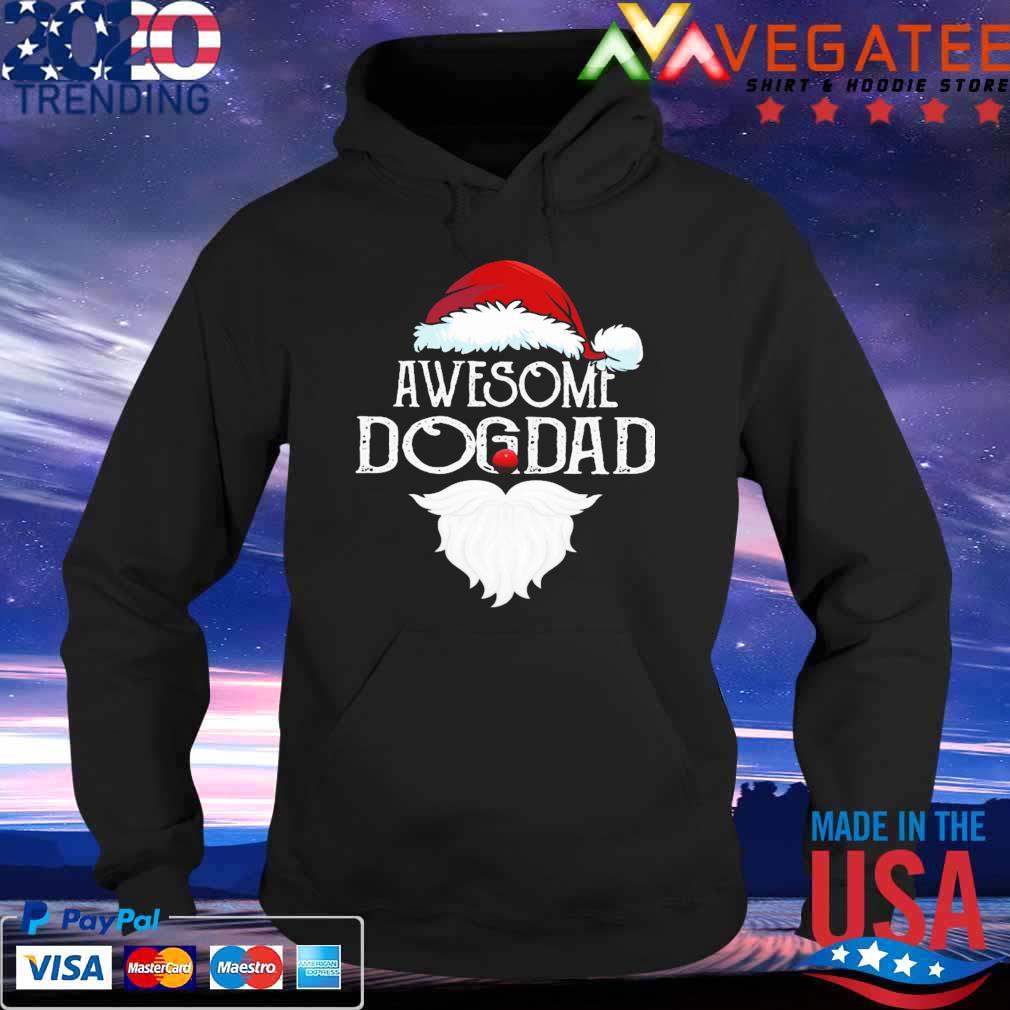 Santa Claus Awesome Dog Dad Merry Christmas s Hoodie