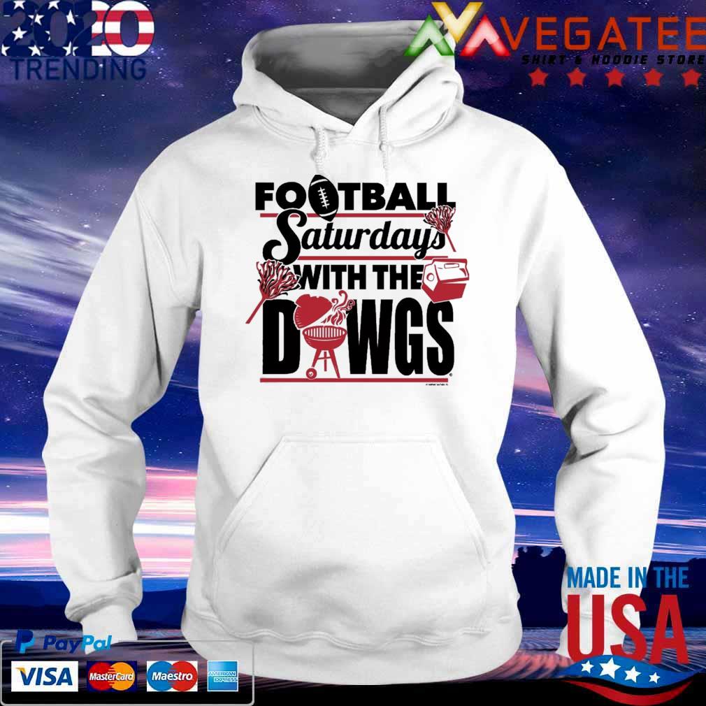 World Graphics Georgia Bulldogs Football Saturdays with the Dawgs Shirt Hoodie