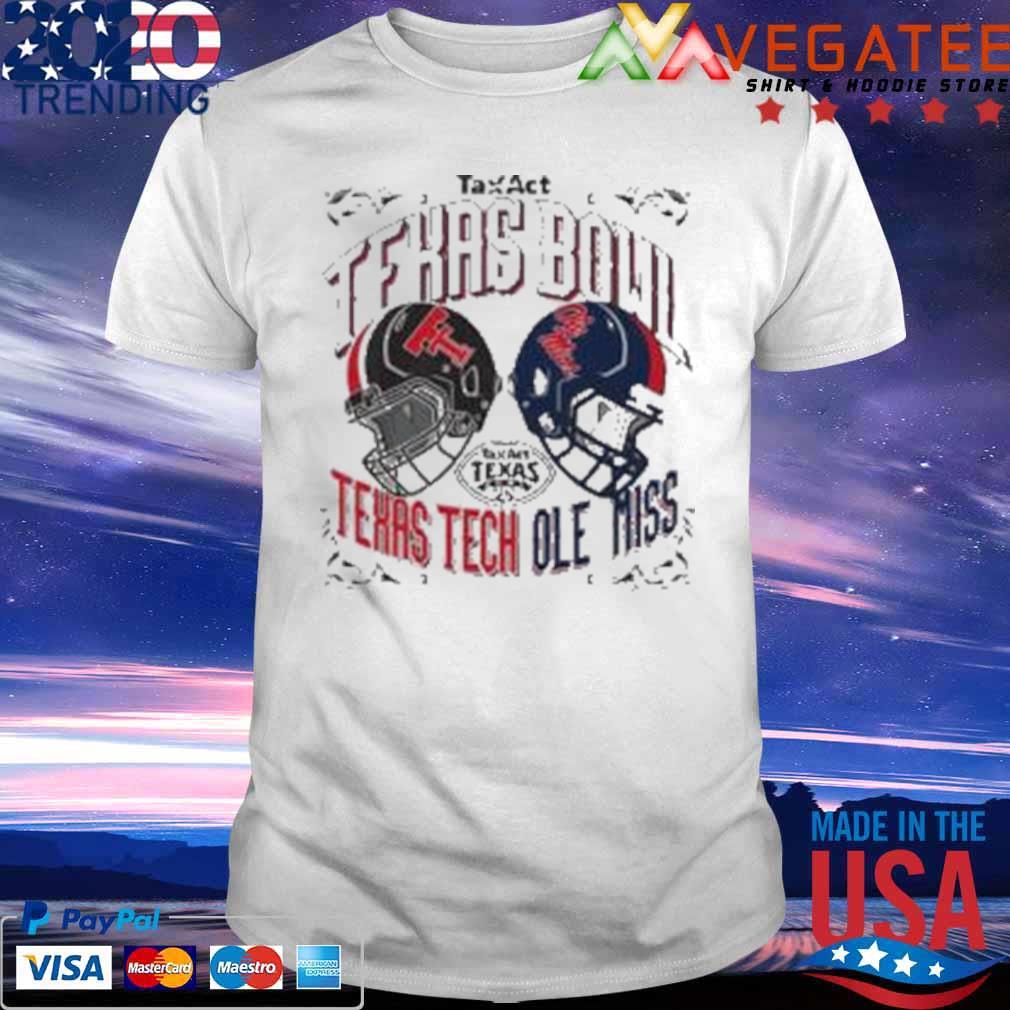 2022 Taxact Texas Bowl Texas Tech Vs Ole Miss T-shirt
