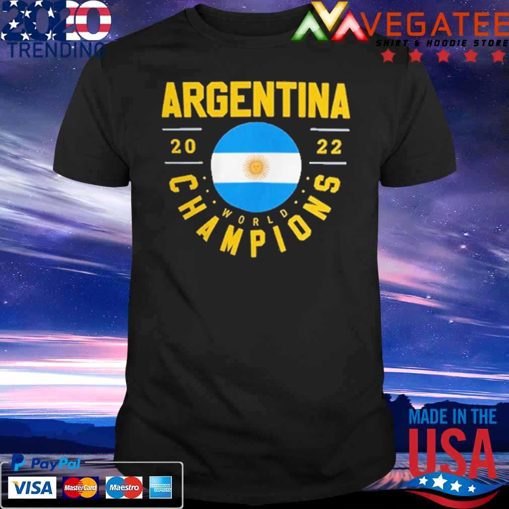 Argentina 2022 World Champions Football T-Shirt