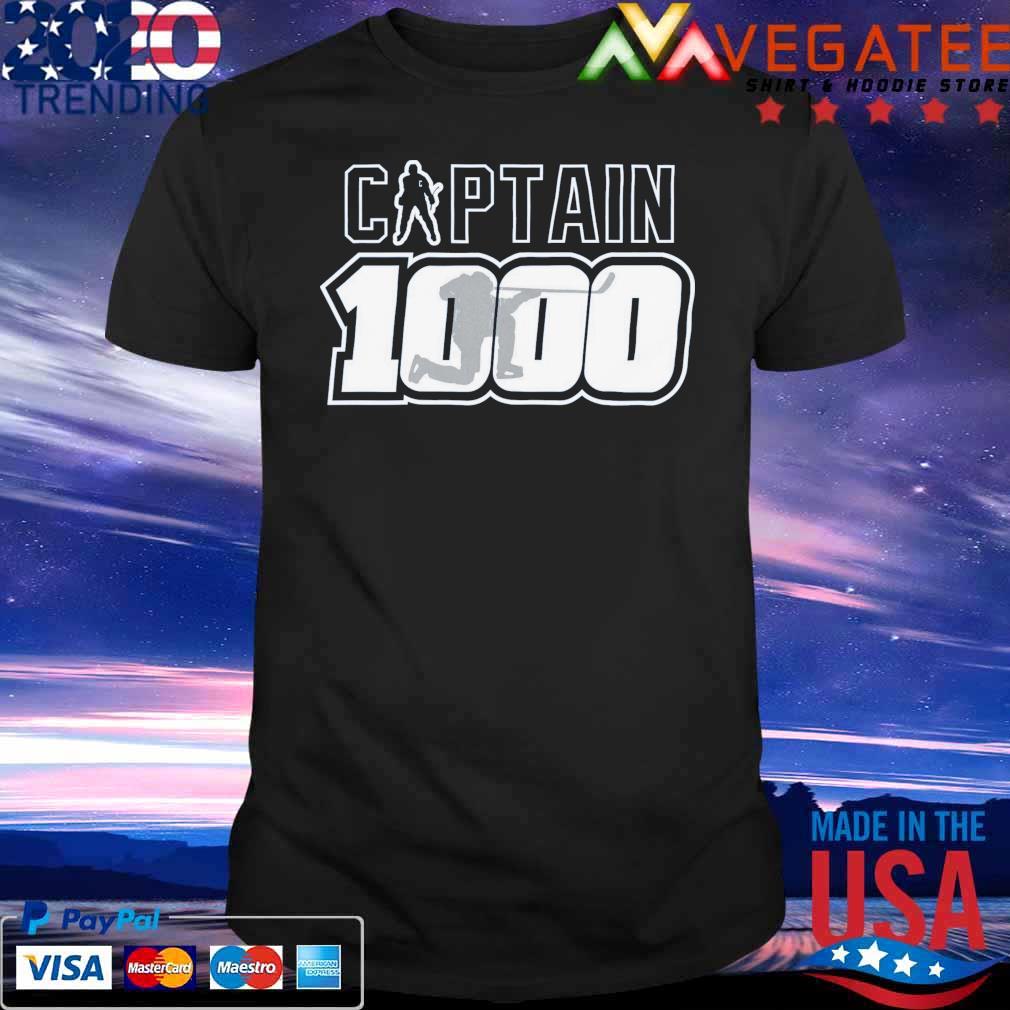 Captain 1,000 Tampa Bay Hockey T-Shirt