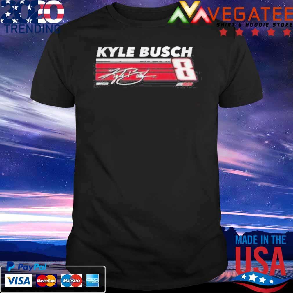 Kyle Busch Richard Childress Racing Team Collection Hot Lap Signature Tee Shirt