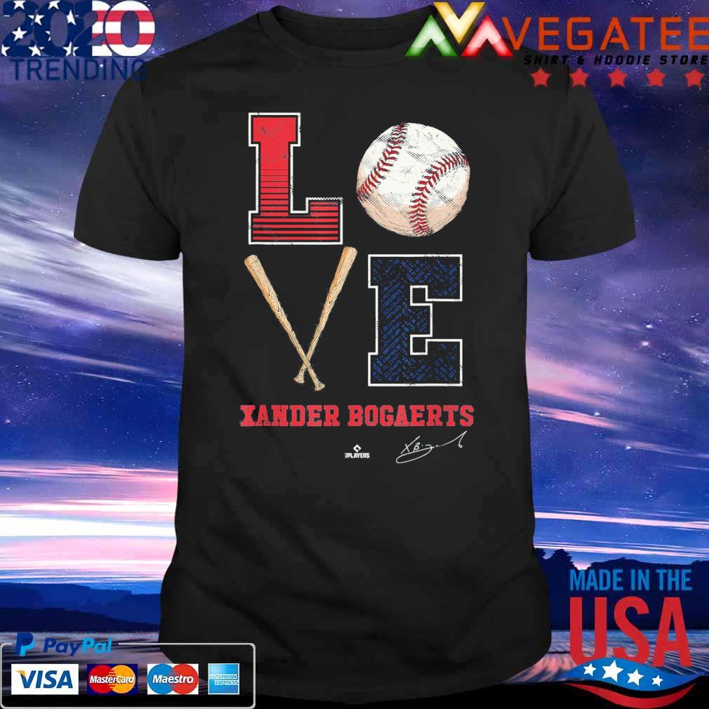 Love Xander Bogaerts Xan Diego – Xander Bogaerts Boston MLBPA T-Shirt