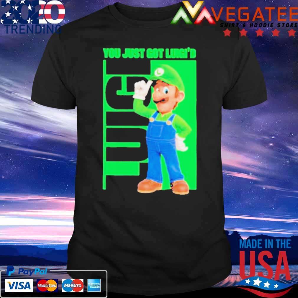 Mario So Much Stuff Luigi You Just Got Luigi’d Shirt