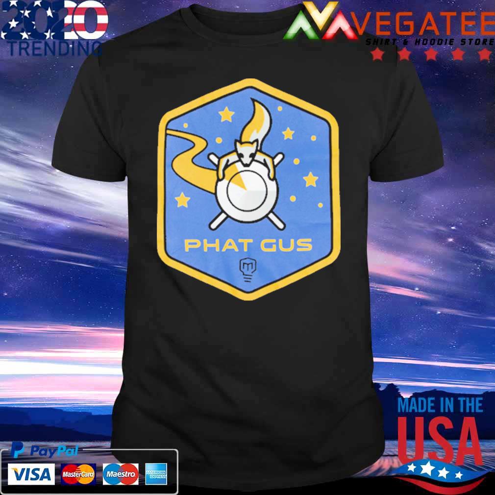Mark Rober Merch Phat Gus Mission Patch Shirt