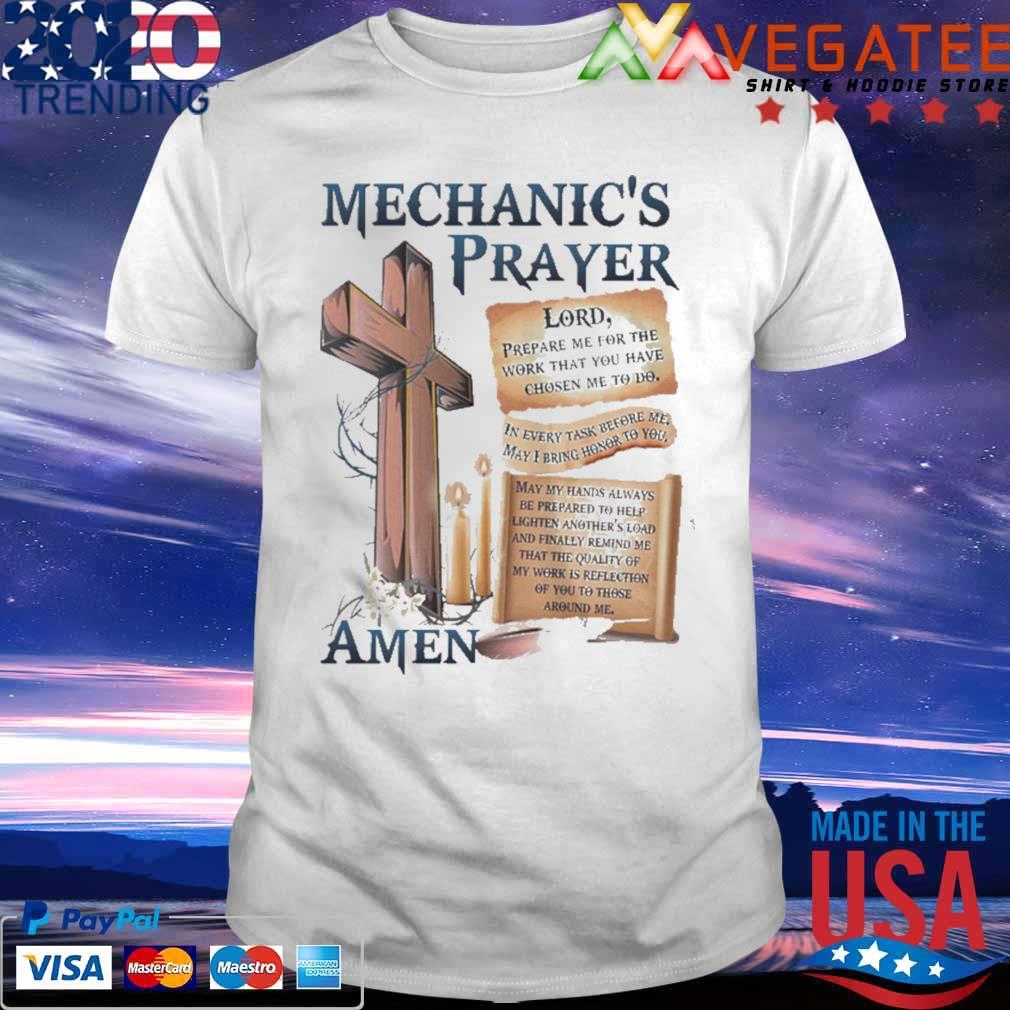 Mechanic’ Prayer Amen Lord Shirt