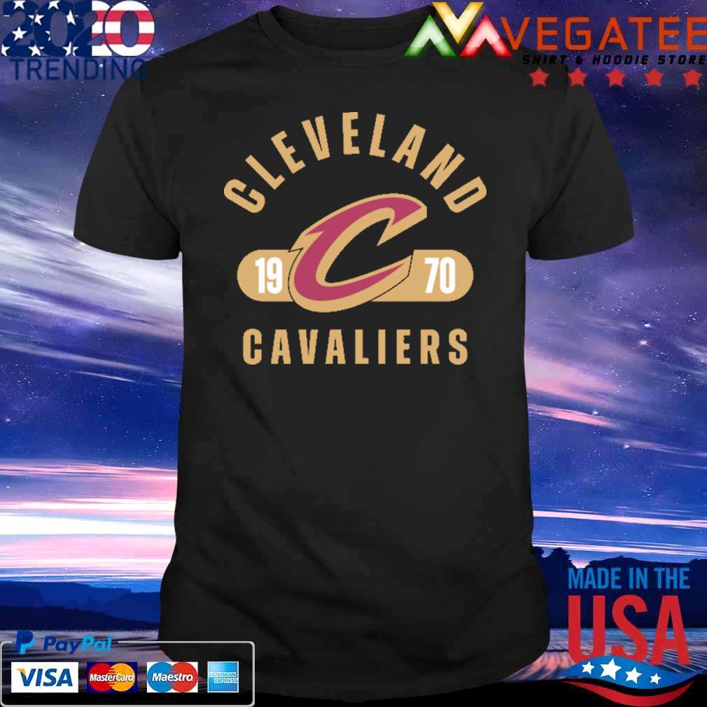 Men's Fanatics Branded Black wine Cleveland Cavaliers Attack Colorblock Shirt