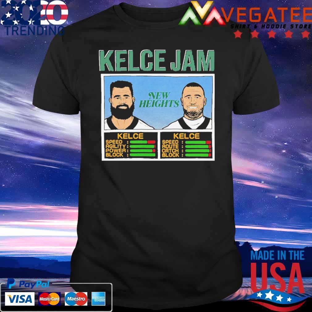 Official Heights Kelce Jam Jason And Travis New Heights Shirt