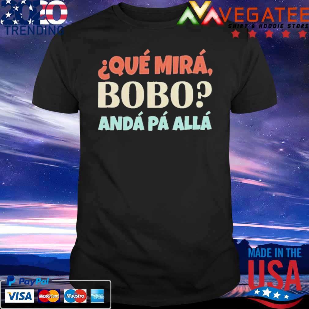Que Mira Bobo Saying And Viral Messi Vintage Shirt