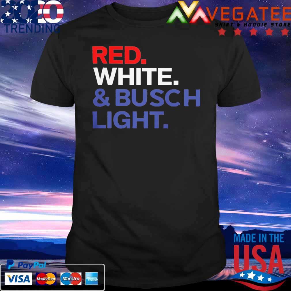 Red, White & Busch Light Shirt