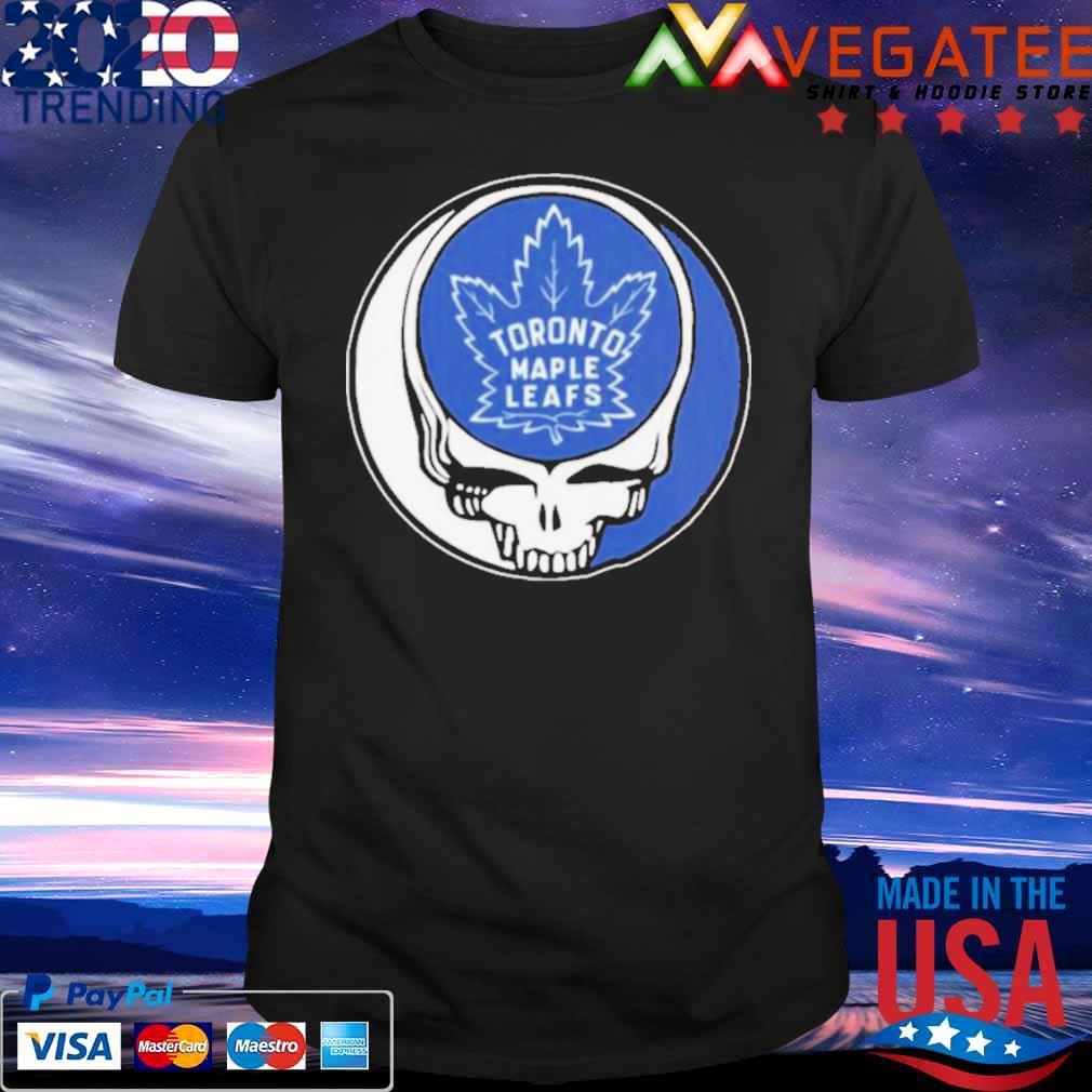 Toronto Maple Leafs Grateful Dead Steal Your Face Hockey NHL Shirt