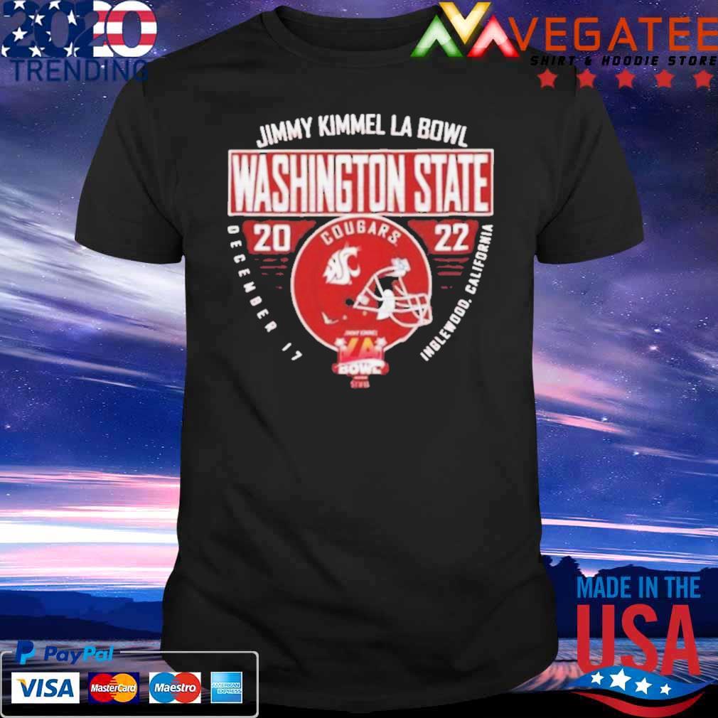 Washington State Cougars football 2022 Jimmy Kimmel LA Bowl shirt