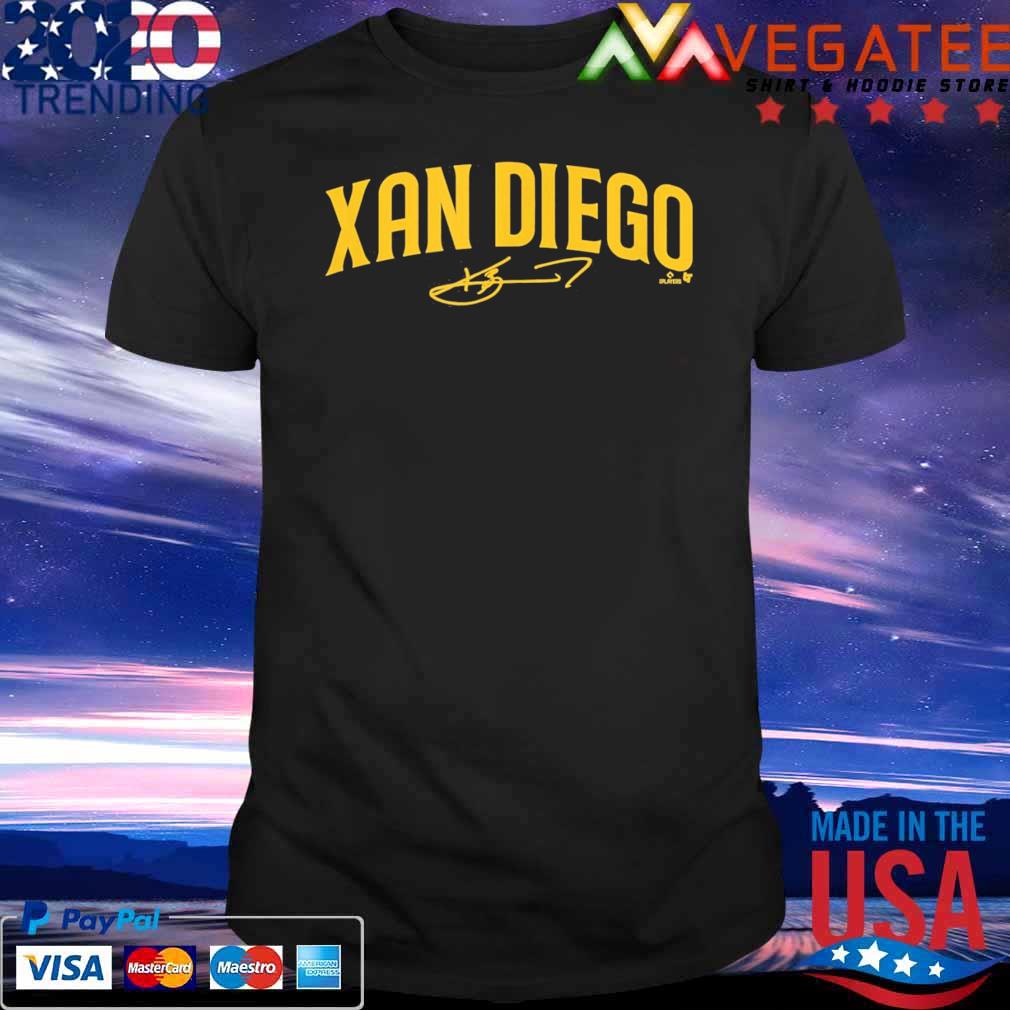Xander Bogaerts – Xan Diego Modern – San Diego Baseball T-Shirt