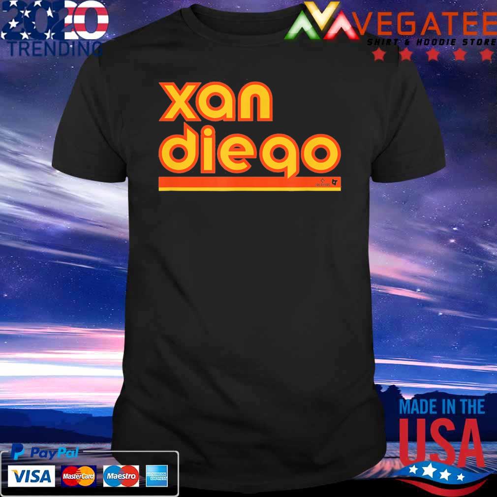 Xander Bogaerts – Xan Diego Retro – San Diego Baseball T-Shirt