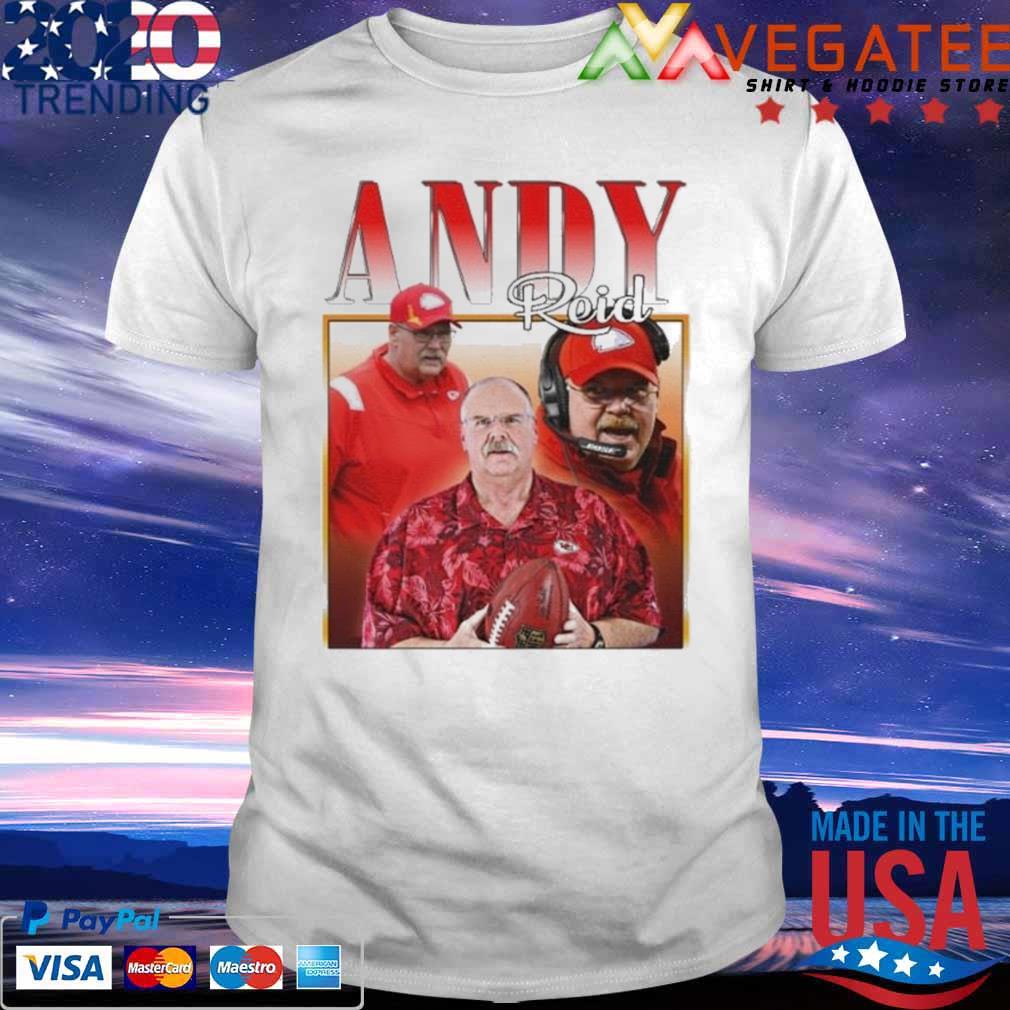 Andy Reid Kansas City Chiefs 90s Vintage Bootleg Shirt