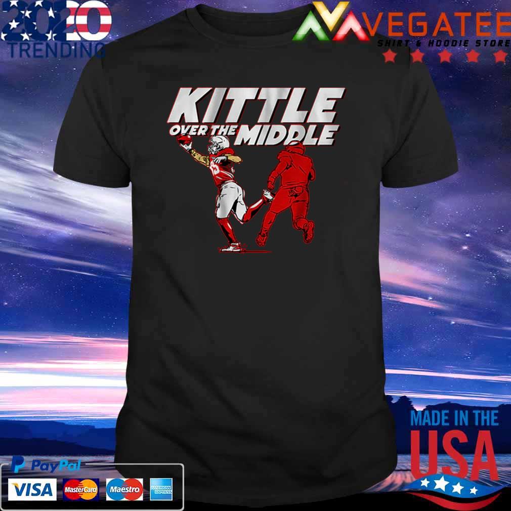 George Kittle Over the Middle 2023 T-Shirt