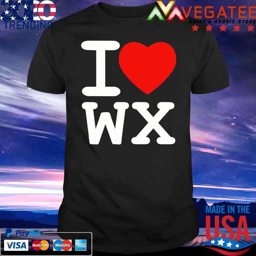 I Love Wx Tee Shirt