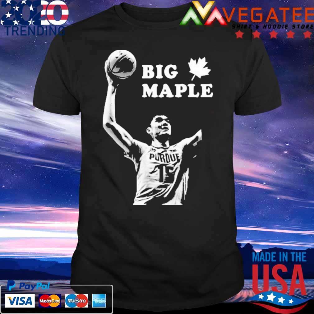 Official Zach Edey Big Maple He Ain’t Just Tall Eh T-Shirt