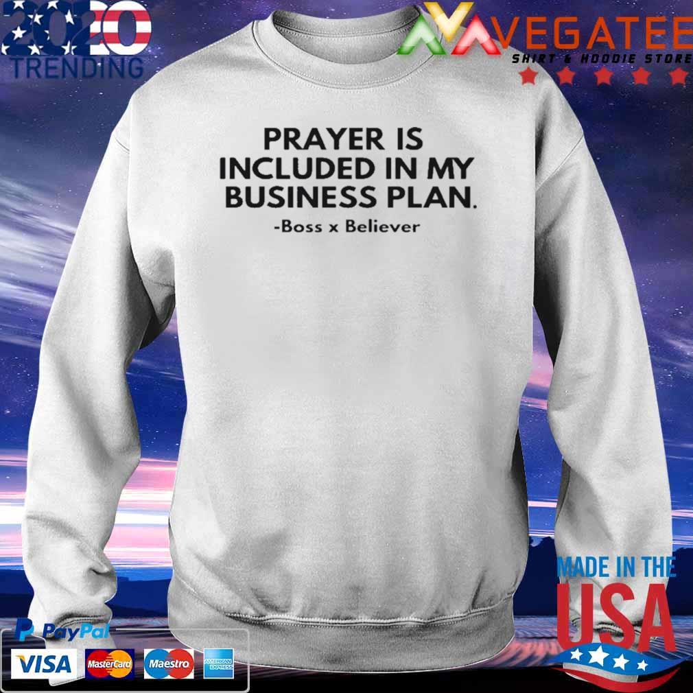 prayer is included in my business plan