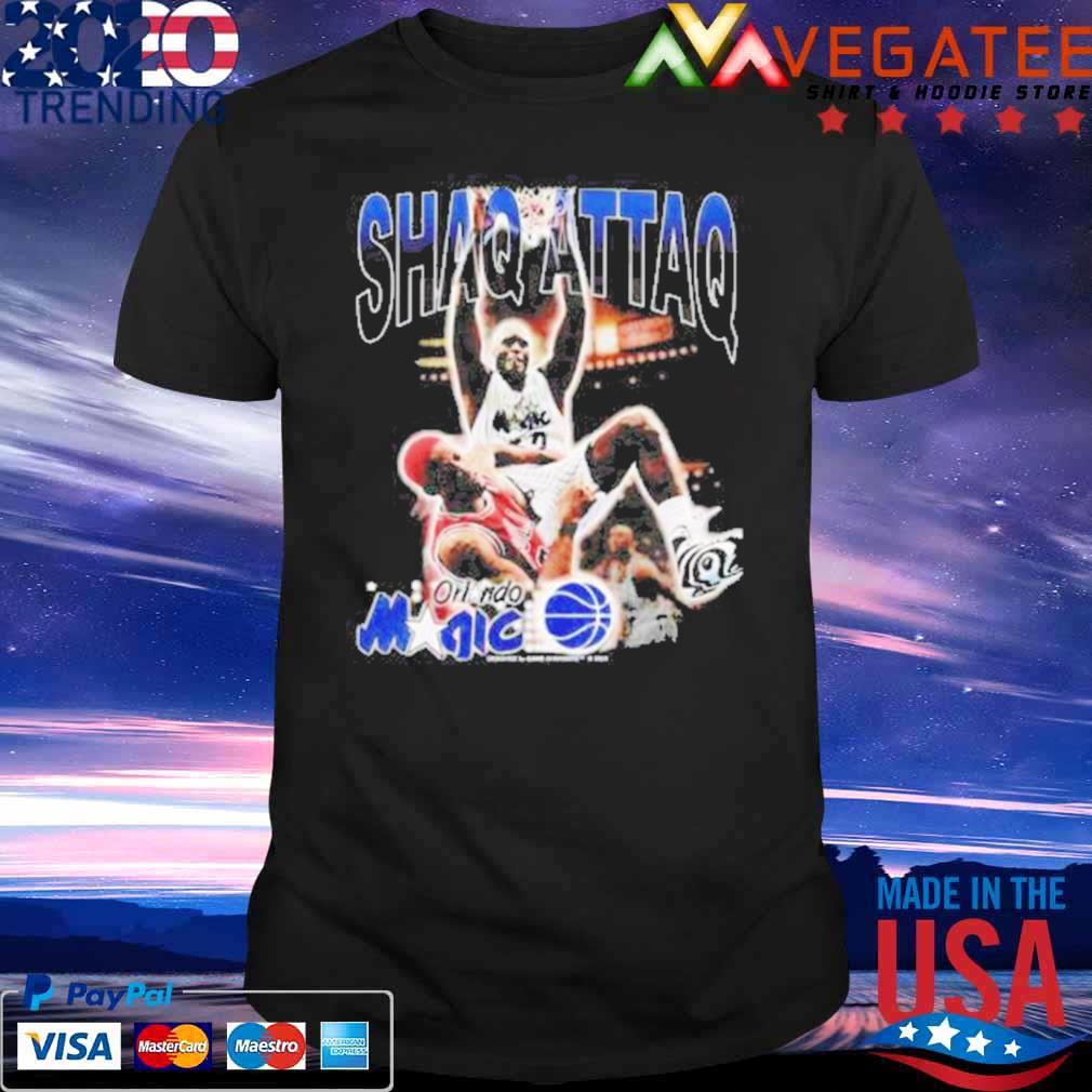 Shaq Attaq Designed By Game Changers 2023 Shirt
